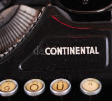 cca 1940 Wanderer-Werke Continental írógép eredeti dobozában magyar billentyűzettel. jó állapotban /...