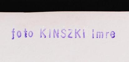 cca 1932 Kinszki Imre (1901-1945): A Normafánál. Vintage alkotás, hátoldalán szerzői pecséttel jelze...