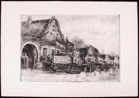 21 db szocreál témájú rézkarcok, több jelzett,(Feledy, Ék, Varga stb)