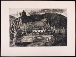 21 db szocreál témájú rézkarcok, több jelzett,(Feledy, Ék, Varga stb)