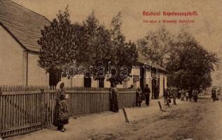 Kápolnásnyék Fő utca Wessely üzletével (Rb)