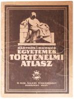 1935 Barthos-Kogutowitz történelmi atlasz jó állapotban