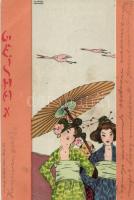 Geisha litho s: Raphael Kirchner