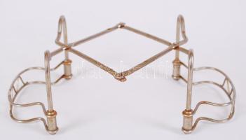 Nyitható fém edény,lábas tartó, m:9 cm, h:31 cm