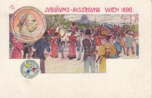 1898 Jubiläums Ausstellung, Wien, Philipp & Kramer Nr. 9. / Vienna Expo