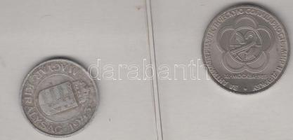 Vegyes fémpénz tétel 3db berakóban T:vegyes