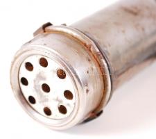 Cukrász tésztaszagtó, fém-fa, négy plusz fém formával, m:19 cm