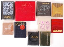 10 db modern minikönyv