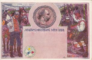 1898 Jubiläums Ausstellung, Wien, Philipp & Kramer Nr. 4. / Vienna Expo