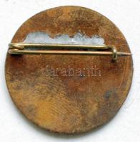 ~1960. "Tanfolyamvezető Előadó - Magyar Természetbarát Szövetség - Térképolvasó" tűzzománc...