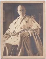 cca 1920 Dr. Glattfelder Gyula (1874-1943) csanádi püspök, 24x18cm
