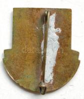 1961. "SPARTACUS III. Országos Találkozó" tűzzománcozott Br jelvény T:2