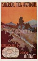 Mátra, MÁV turisztikai reklám / Hungarian State Railways tourism campaign s: Bartha