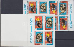 Europa CEPT: Poster Art stamp-booklet + sheet from stamp-booklet, Europa CEPT: Plakátművészet bélyegfüzet + bélyegfüzet ív