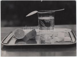 Cca 1940 Ism. alk.: Csendélet kompozíció. 18x24 cm