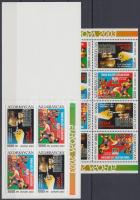 Europa CEPT: Poster Art stamp-booklet + stamp-booklet sheet, Europa CEPT: Plakátművészet bélyegfüzet + bélyegfüzet ív