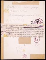 Cca 1940 2db fotó a XVII-XVIII. századi imaszőnyegekről. Részlet gazdag fotó, hátul feliratozva, 17x...