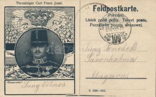 Thronfolger Carl Franz Joseph / Charles IV