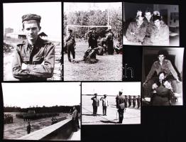 1960-1970 6db katonai fotó /  Military photos