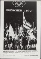 1972 "München. Befejeződött a XX. Nyári Olimpia.", sajtófotó, 26x18cm