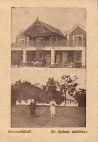 Kakasszékfürdő, Dr. Sarkady üdülőházai