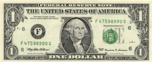 Amerikai Egyesült Államok 1993. 1$ "B" (2x) + 1999. 1$ "A" (2x) + 1999. 1$ &quot...