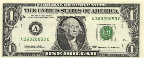 Amerikai Egyesült Államok 1993. 1$ "B" (2x) + 1999. 1$ "A" (2x) + 1999. 1$ &quot...