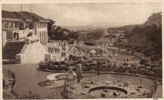 7 db régi képeslap: Wien (litho), Charlottenburg, Leipzig, Stuttgart, Abergele, Chester, Bournemouth