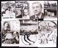 cca 1970 28db sajtófotó / 
Press photos