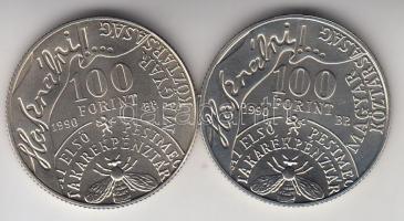 1990. 100Ft "Fáy András" (2x) T:BU