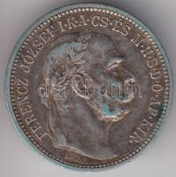 1915KB 1K Ag "Ferenc József" T:2 patina