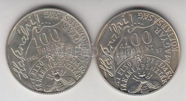 1990. 100Ft "Fáy András" (2x) T:BU