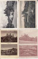 Csesznek 4 db képeslap