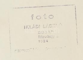 Cca 1970 Ikládi László: Psota Irén színművésznő. Pecséttel jelzett, 18x24 cm