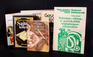 Modern szakácskönyvek, összesen:6 db