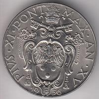 Vatikán 1936. 2L T:1
Vatican 1936. 2 Lire C:UNC