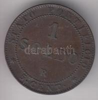 Olasz Államok / Pápai Államok 1867. 1S (5c) "IX. Piusz" T:2- Italian States / Papal States 1867. 1 Soldo (5 Centesimi) "Pius IX" C:VF