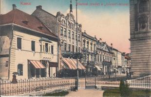 Kassa Fő utca, Lőcsei ház / main street, restaurant (EK)