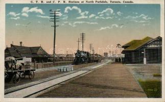 Toronto, GTR and CPR stations