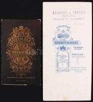 1910-1940 6 db kfl témájú, nagyrészt keményhátú, debreceni fénykép, kfl fotósoktól (pl.: Gondy és Eg...