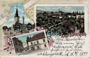 1899 Traiskirchen, Wohanka's shop, litho (EK)