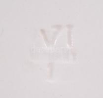 XIX. sz Giza feliratos jelzett kerámia tányér, kézzel festett (korának megfelelő állapotban) d: 20 c...