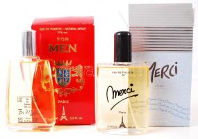 Merci és For Men márkájú francia parfümök, nem használt