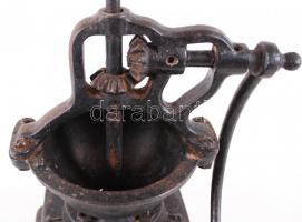 Fucns G. daráló, öntöttvas, réz, jelzett, m:28 cm