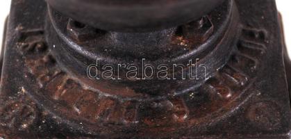 Fucns G. daráló, öntöttvas, réz, jelzett, m:28 cm