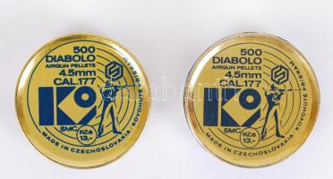 Lépuskatöltény, 2×500 db