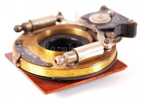 Cca 1910 Victor márkájú fényképezőgép alkatrész, 7×8 cm