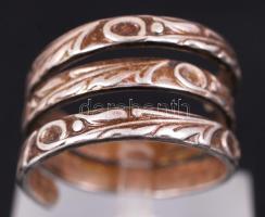 Ezüst gyűrű  / silver ring 6,3g size: 60