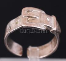 Ezüst (Ag) gyűrű  / silver ring  3,4g size: 51