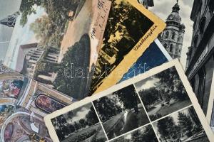 300 db háború előtti városképes lap a történelmi Magyarország területéről - kicsit vegyes minőség